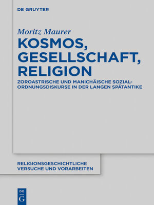 cover image of Kosmos, Gesellschaft, Religion